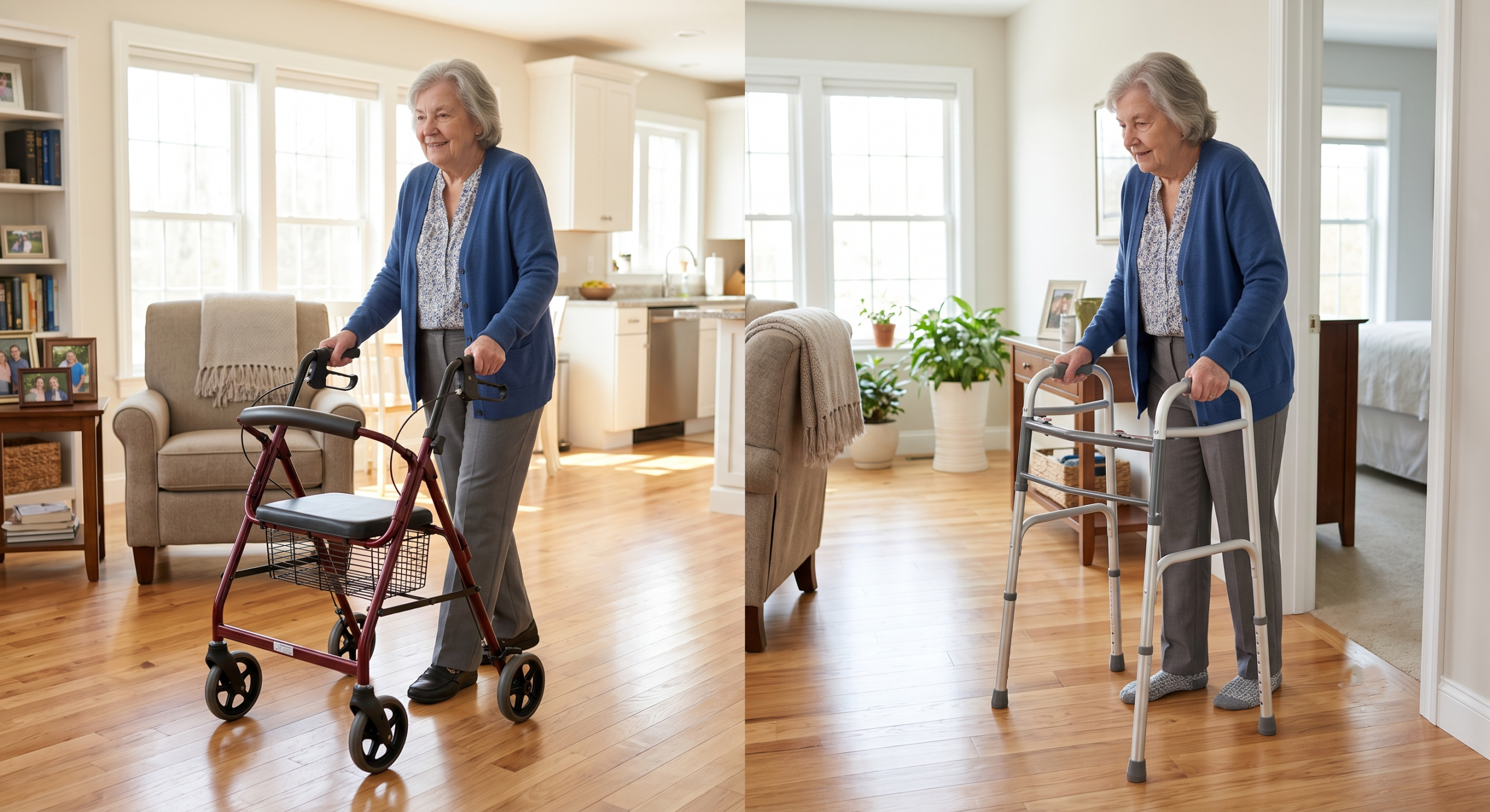 8 different types of walkers for elderly seniors